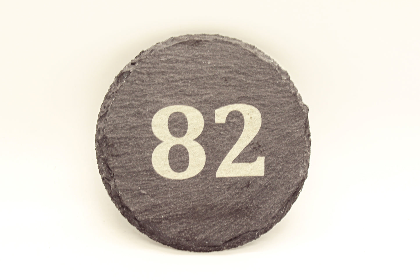 Slate Circle Mini House Sign