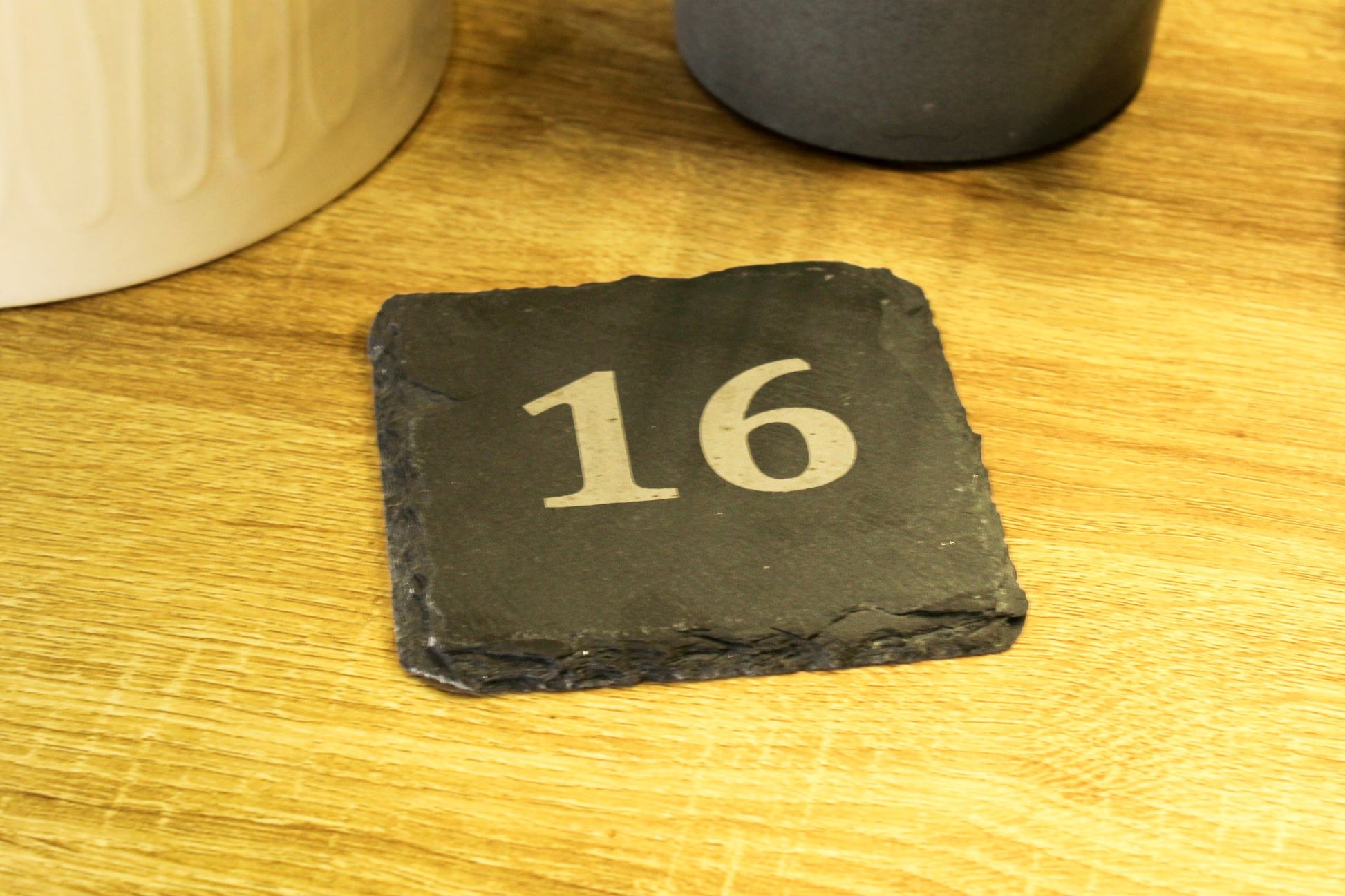 Slate Square Mini House Sign