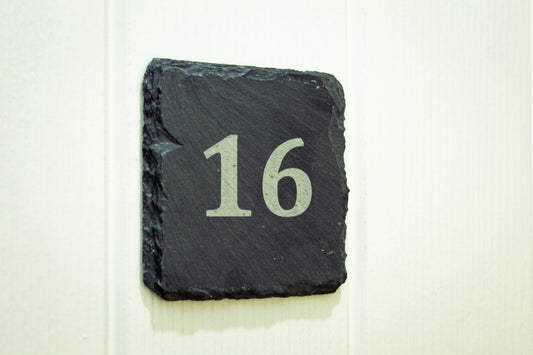 Slate Square Mini House Sign